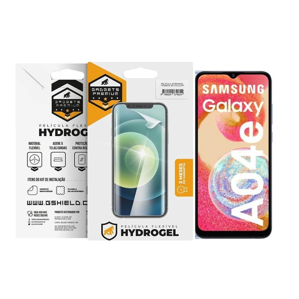 Pelicula para Samsung Galaxy A04e - Hydrogel HD - Gshield