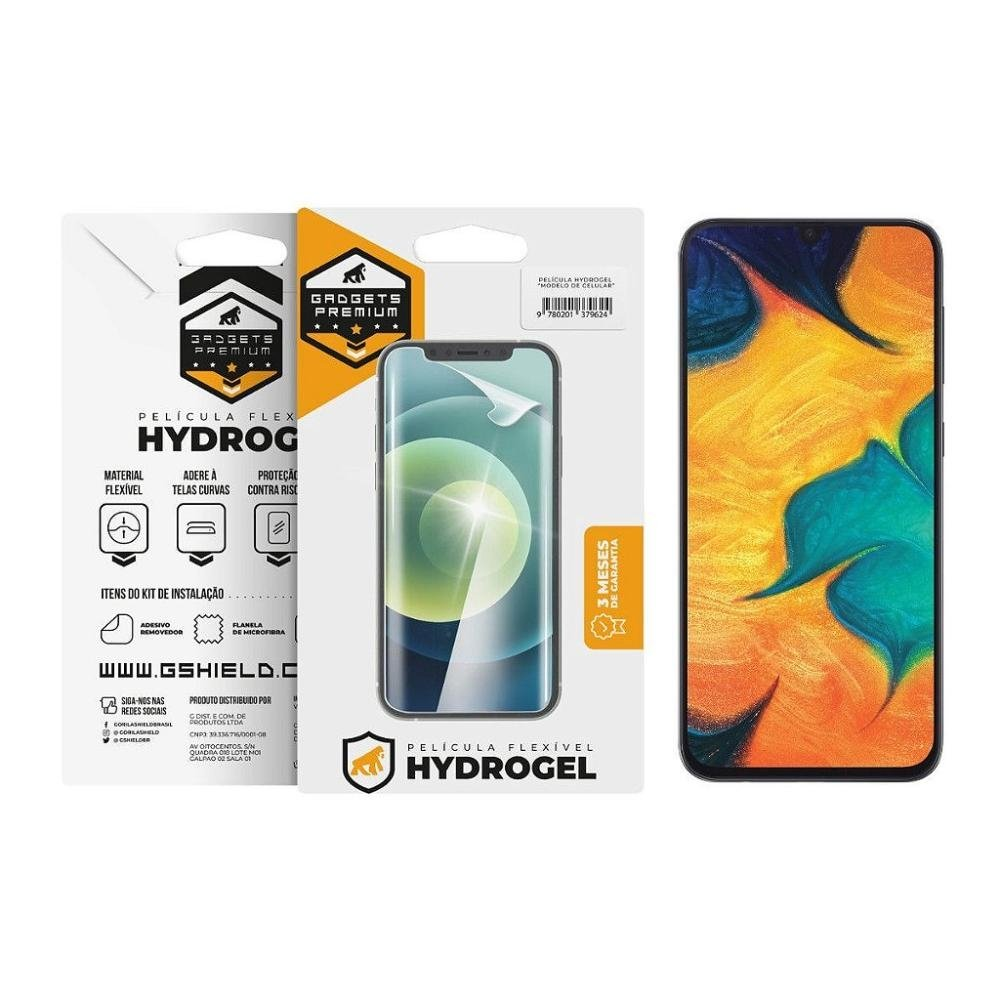 Pelicula para Samsung Galaxy A30 - Hydrogel HD - Gshield