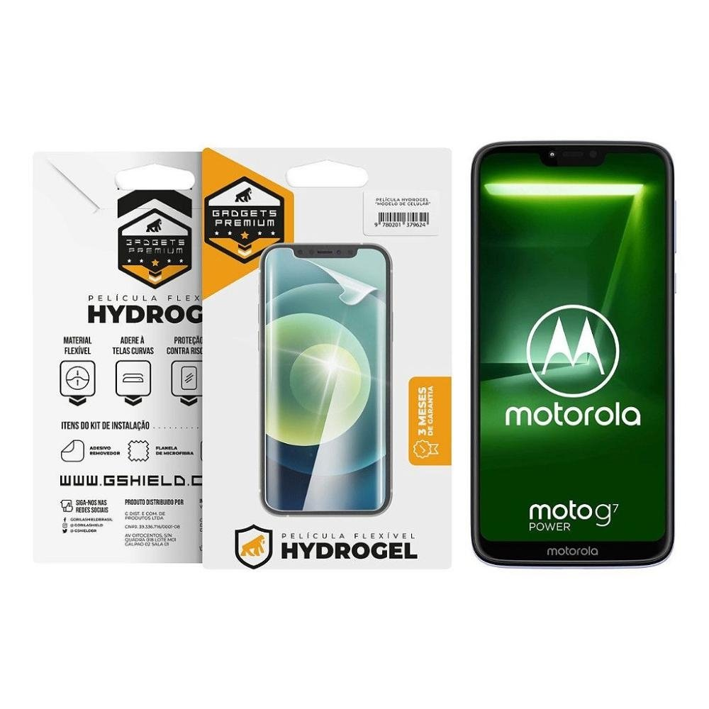 Pelicula para Motorola Moto G7 Power - Hydrogel HD - Gshield