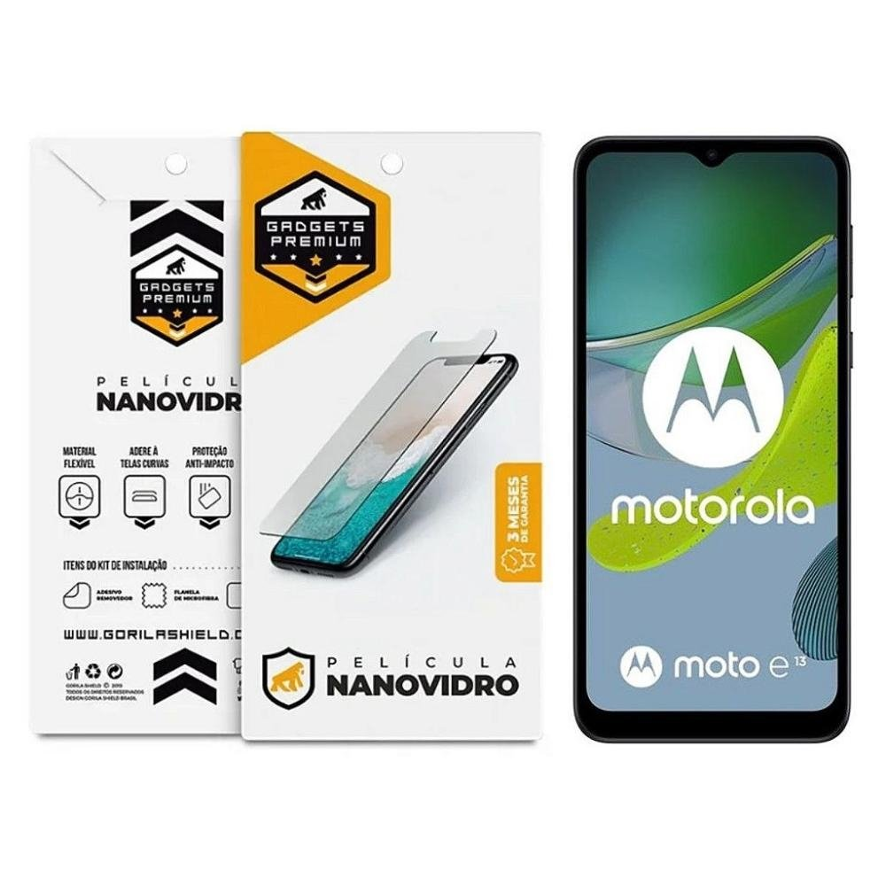 Pelicula para Motorola Moto E13 - Nano Vidro - Gshield