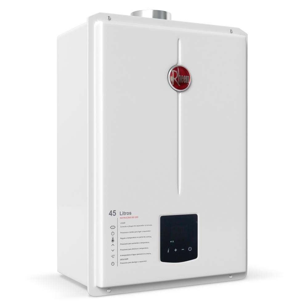 Aquecedor 45 litros digital EF Bivolt GLP Rheem