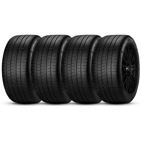 Kit 4 Pneu Pirelli Aro 19 275/45r19 108y Xl P Zero Rosso