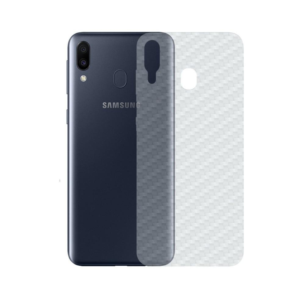 Pelicula Traseira de Fibra de Carbono Transparente para Samsung Galaxy M20 - Gorila Shield