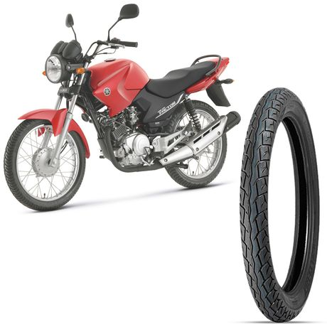 Pneu Moto YBR 125 Factor Levorin Aro 18 80/100-18 47P TT Dianteiro Matrix