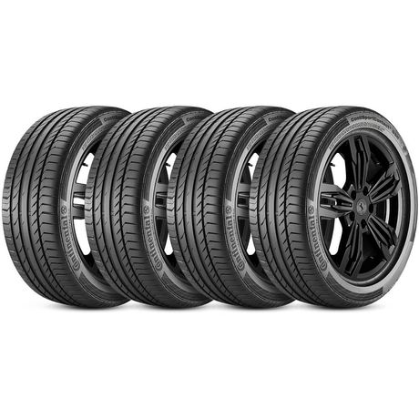 Kit 4 Pneu Continental Aro 19 225/40r19 89Y FR ContiSportContact 5 SSR Run Flat