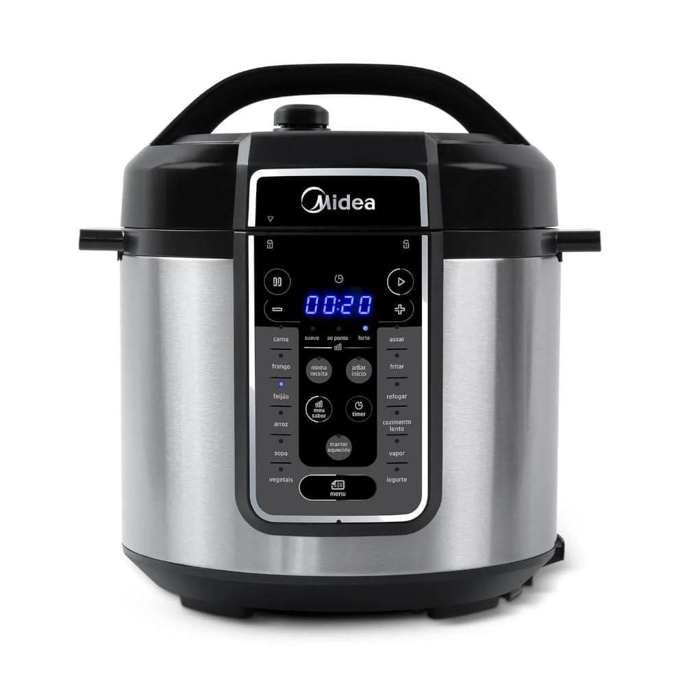 Panela Elétrica Midea de Pressão MasterSteam 6L Inox - 220V