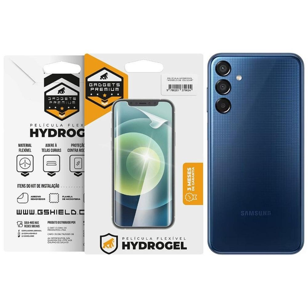 Pelicula para Samsung Galaxy M15 5G - Traseira Hydrogel HD - Gshield