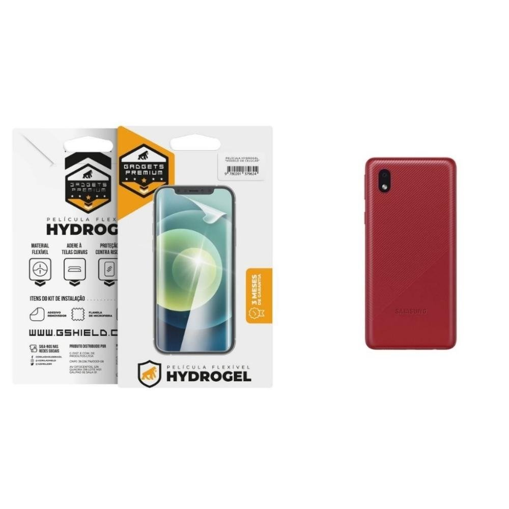 Pelicula para Samsung Galaxy A01 Core - Traseira de Hydrogel - Gshield