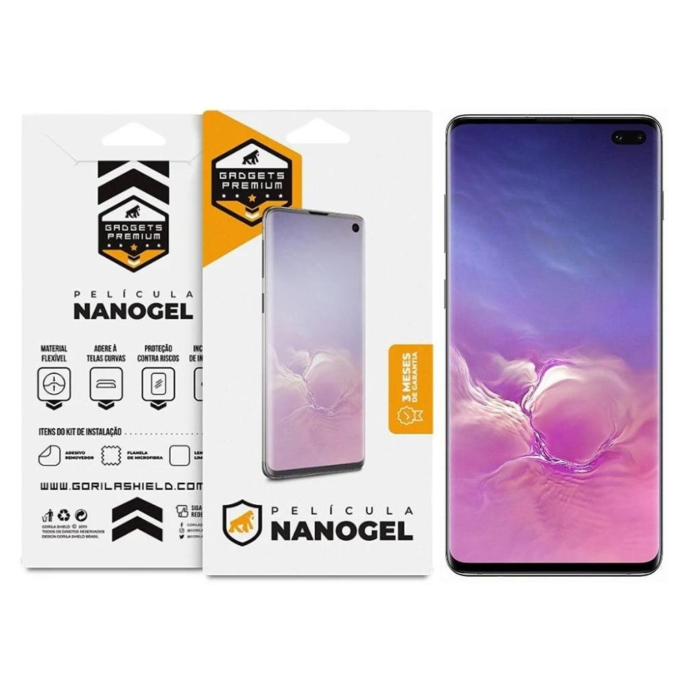 Pelicula para Samsung Galaxy S10 Plus - Nano Gel Defender - Gshield