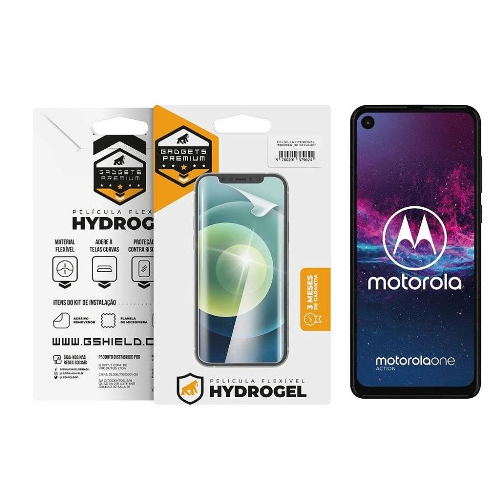 Pelicula para Motorola One Action - Hydrogel HD - Gshield