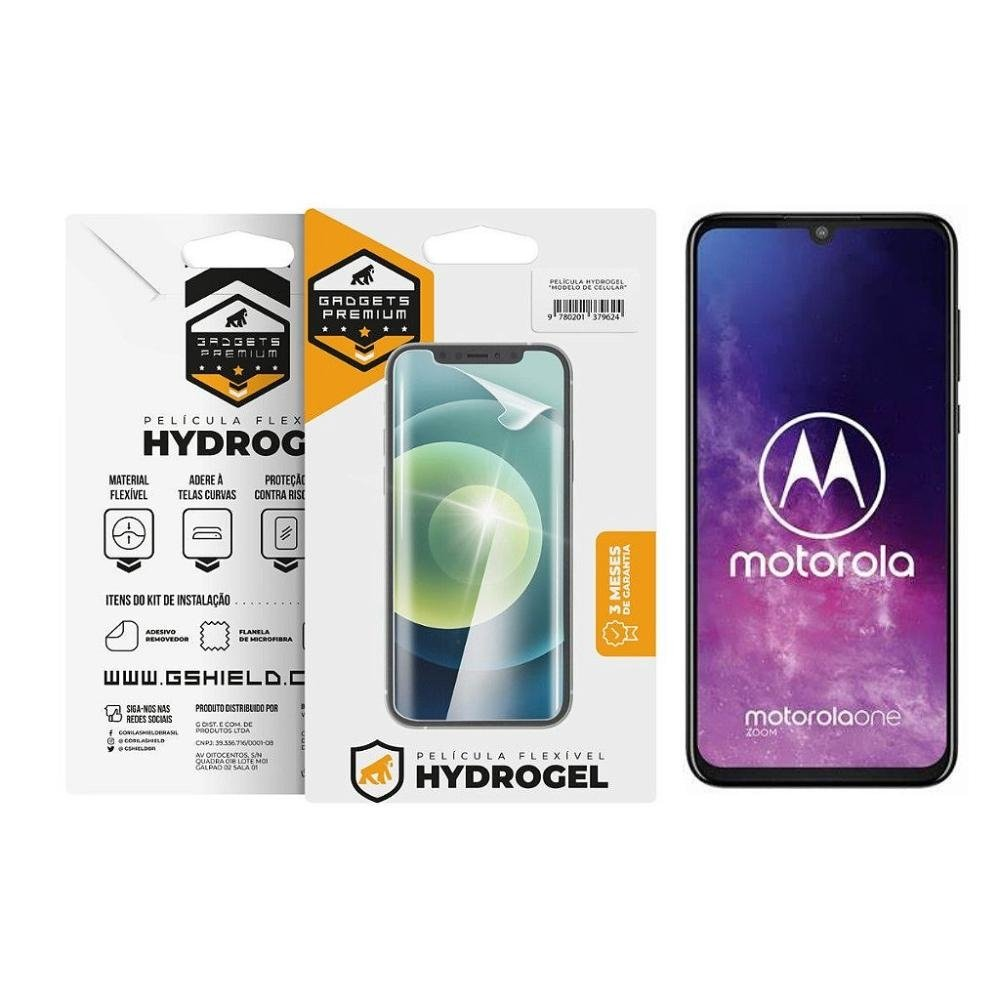 Pelicula para Motorola One Zoom - Hydrogel HD - Gshield