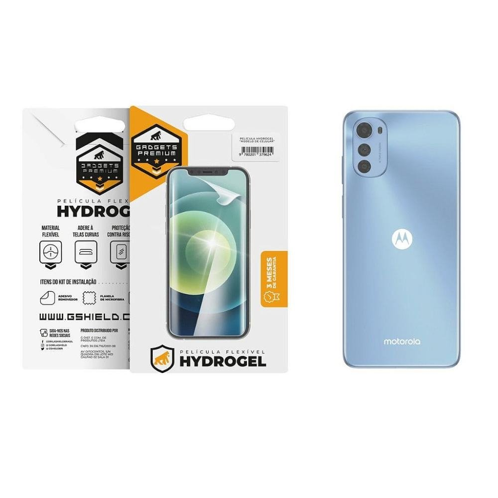 Pelicula para Moto E32 - Traseira Hydrogel HD- Gshield