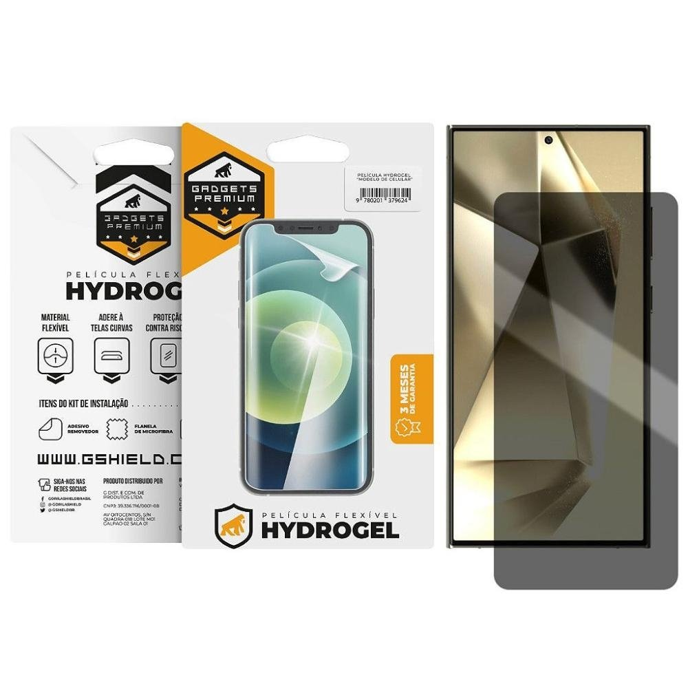 Pelicula para Samsung Galaxy S24 Ultra - Privacidade Hydrogel - Gshield