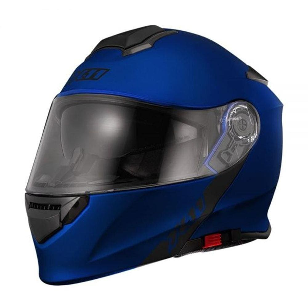 Capacete X11 Turner Solides Moto Escamoteável Retrátil Solar - 58