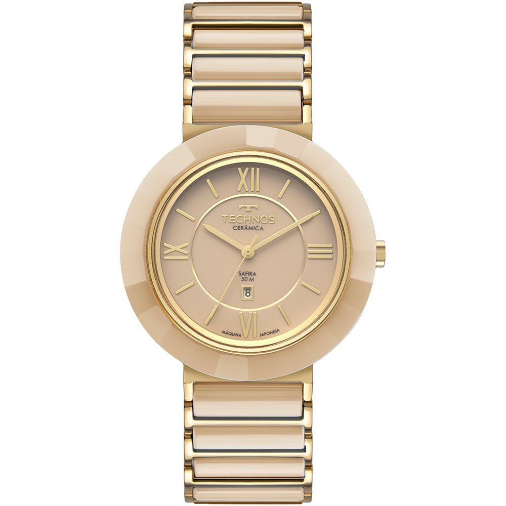 Relógio Technos Feminino Elegance Ceramic 2015BV/1X Relógio Technos Feminino Elegance Ceramic 2015BV/1X