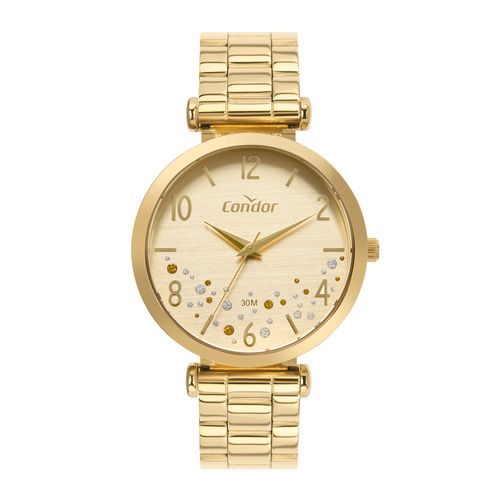 Relógio Condor Feminino Elegante Dourado - CO2036MVP/4D CO2036MVP/4D