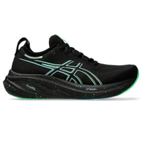 Tênis ASICS GEL-Nimbus 26 - Masculino - Preto e Verde