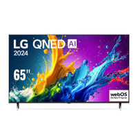 Smart TV 55 QNED 4K LG 55QNED80T com Processador AI a5 4K Ger71, webOS 24, AI Acoustic Tuning, Brilho IA, HDR10 Pro, Wi-fi e Local Dimming