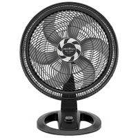 Ventilador de Mesa Britânia Maxx Force BVT500 58cm com 3 Velocidades e 6 Pás - Preto - 110v