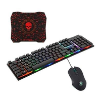 Kit Gamer Bright CB01 TMMP - Teclado + Mouse + Mousepad - 542