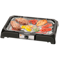 Churrasqueira Elétrica Mondial Grand Steak e Grill CH-05 com Controle de Temperatura Preto / 220V