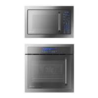 Torre de Cocção com Micro-ondas Electrolux 34L Inox Home Pro (MX43T) + Forno Elétrico Electrolux 80L Inox Home Pro (OE9XT) - 220V