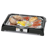 Churrasqueira Elétrica Mondial Grand Steak e Grill CH-05 com Controle de Temperatura Preto / 220V