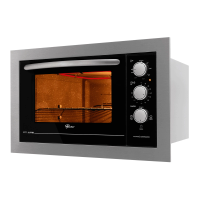 Forno Elétrico De Embutir Fischer Fit Line 48 Litros 34493 Inox