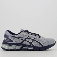 Tênis ASICS GEL-Quantum 180 Fly - Masculino - Cinza com Azul Marinho