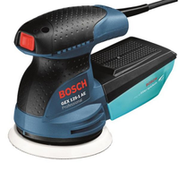 Lixadeira Roto Orbital Bosch GEX 125-1 AE 250W com Coletor de Pó Azul / 110V