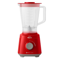 Liquidificador Philips Walita Daily RI2110 | Copo de Plástico, 2 Velocidades + Pulsar, 550W, Vermelho