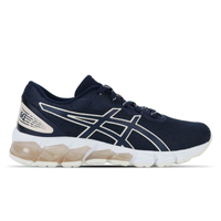 Tênis ASICS GEL-Quantum 180 Fly - Feminino - Azul Marinho com Branco e Dourado