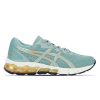 Tênis ASICS GEL-Quantum 180 Fly - Feminino - Verde com Branco e Dourado