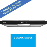 Depurador De Ar Slim 80 Cm Preto 127v Suggar Dps181pt 110V