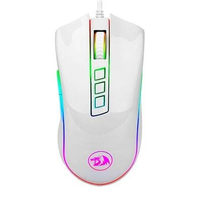 Mouse Gamer Redragon Cobra, Chroma RGB, 10000DPI, 7 Botões, Lunar White - M711W