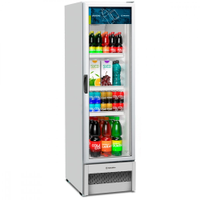 Expositor/Refrigerador Vertical Metalfrio | 324 Litros VB28, Porta de Vidro, Branco