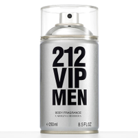 Body Spray Carolina Herrera 212 VIP Men 250ml Único