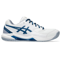 Tênis ASICS GEL-Dedicate 8 - Masculino - Branco com Azul e Cinza