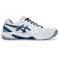 Tênis ASICS GEL-Dedicate 8 Clay - Masculino - Branco com Azul e Cinza