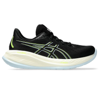 Tênis ASICS GEL-Cumulus 26 - Feminino - Preto com Creme e Azul