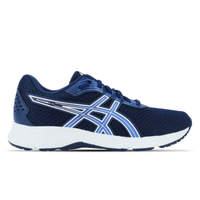 Tênis ASICS Raiden 4 - Feminino - Azul Marinho com Branco