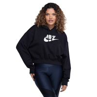 Blusão Nike Sportswear Club Fleece Crop Feminino