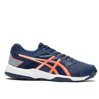 Tênis ASICS GEL-Backhand - Masculino - Azul Marinho com Branco e Laranja