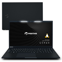 Notebook Positivo Vision R15 AMD® Ryzen 5-5500U Linux 16GB RAM 512GB SSD 15.6 IPS Full HD Lumina Bar - Preto