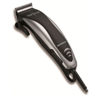 Máquina de Cortar Cabelo Mondial Hair Stylo CR-02 4 com Pentes Prata com Preto / 220V