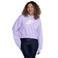 Blusão Nike Sportswear Club Fleece Crop Feminino