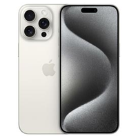 IPhone 15 Pro Max Apple (1TB) Titânio Branco, Tela de 6,7, 5G e Câmera de 48MP