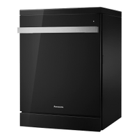 Lava-Louças 15 Serviços Panasonic NP-6M1MBKBRP | de Embutir, 8 Programações, Black Glass,220V