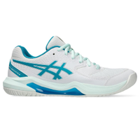 Tênis ASICS GEL-Dedicate 8 - Feminino - Branco com Azul