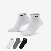 Kit de Meias Nike Everyday Cushioned Low com 3 Pares - Adulto